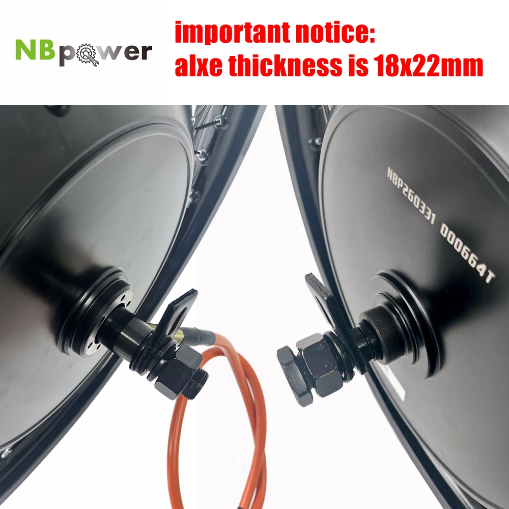 NBpower/170mm Dropout QS 273 4 - đánh giá và giá Qs Motor 273 8000W Hub Motor